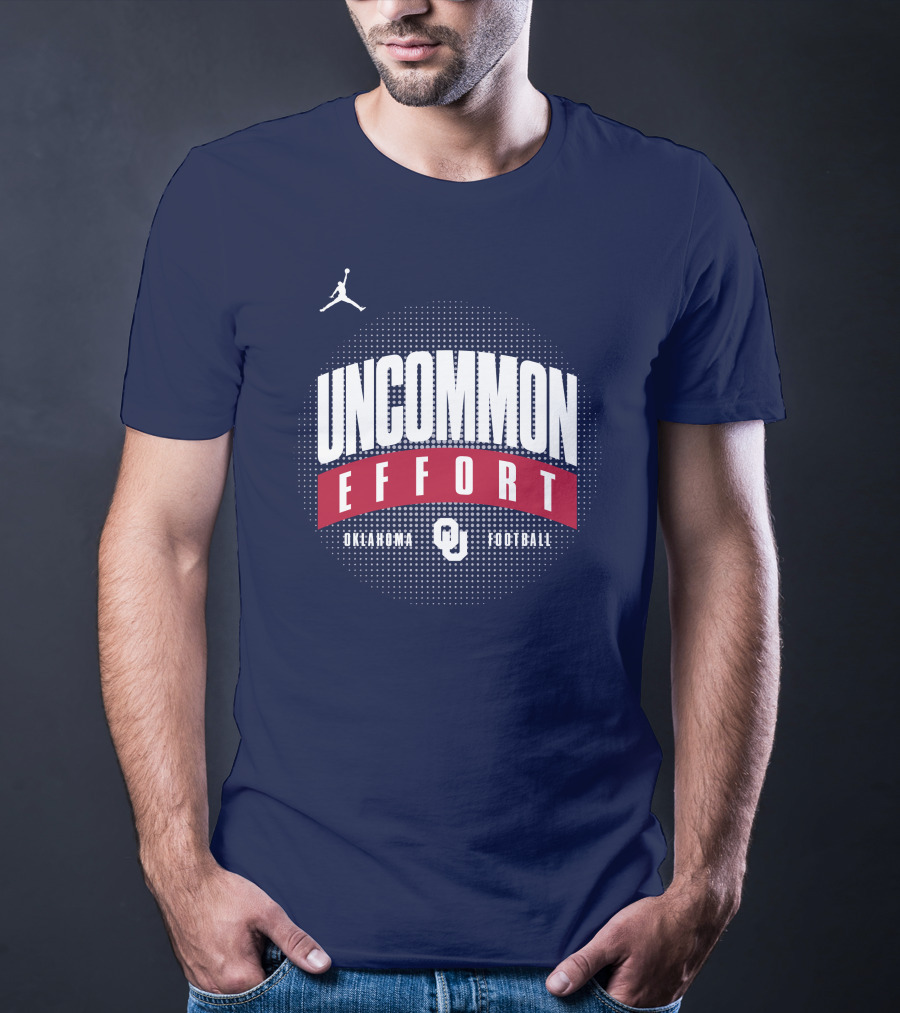 Uncommon Effort Oklahoma Football OU Jordan Brand T-Shirt