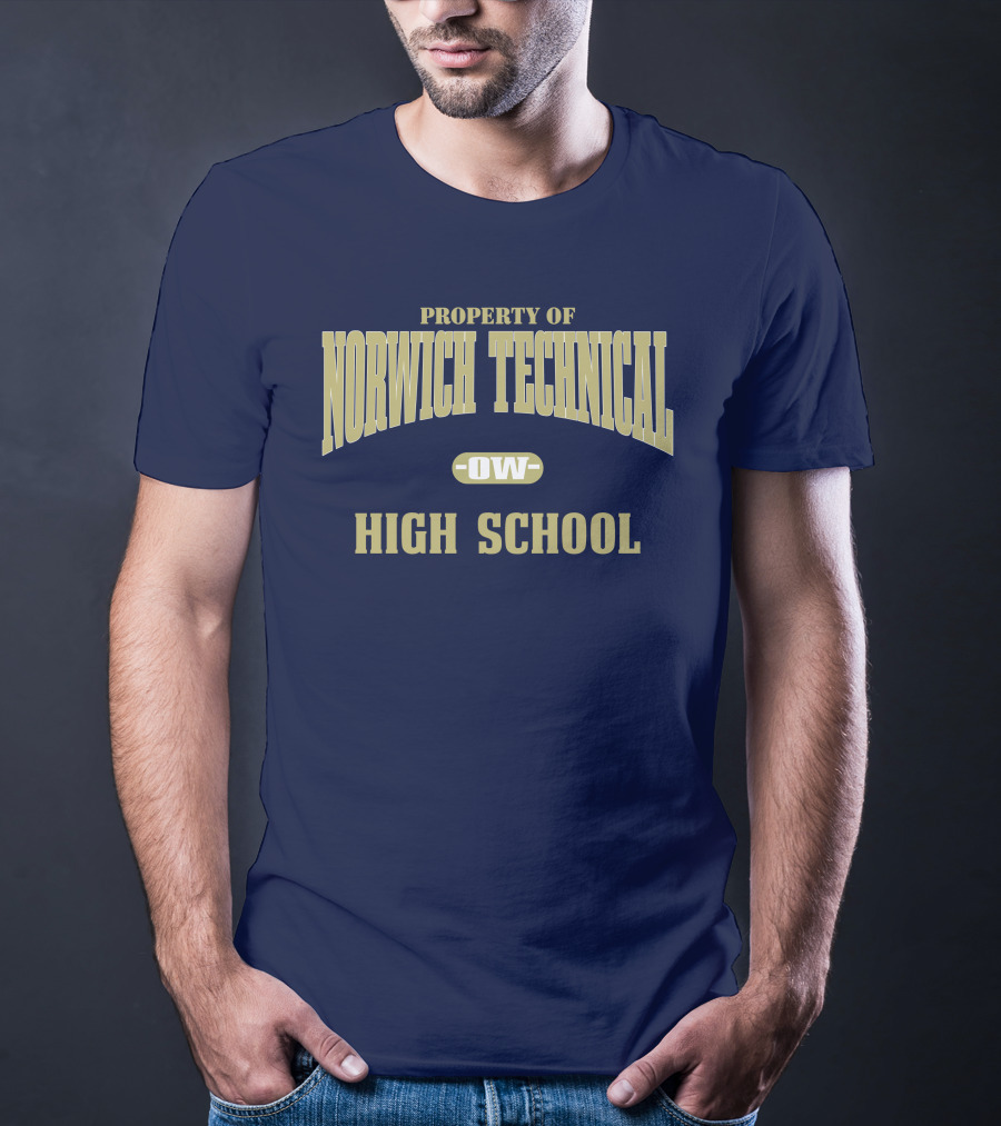 Property Of Norwich Technical OW High School T-Shirt