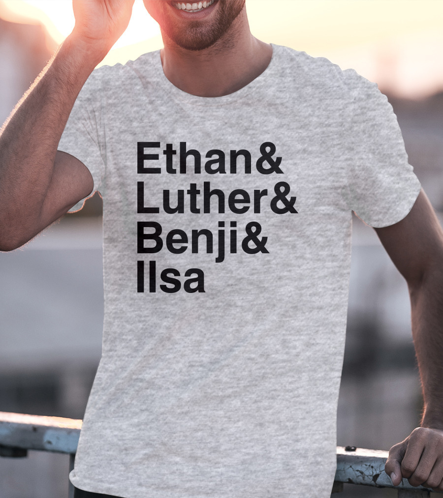 Mission Impossible Ethan Luther Benji Ilsa Characters T-Shirt