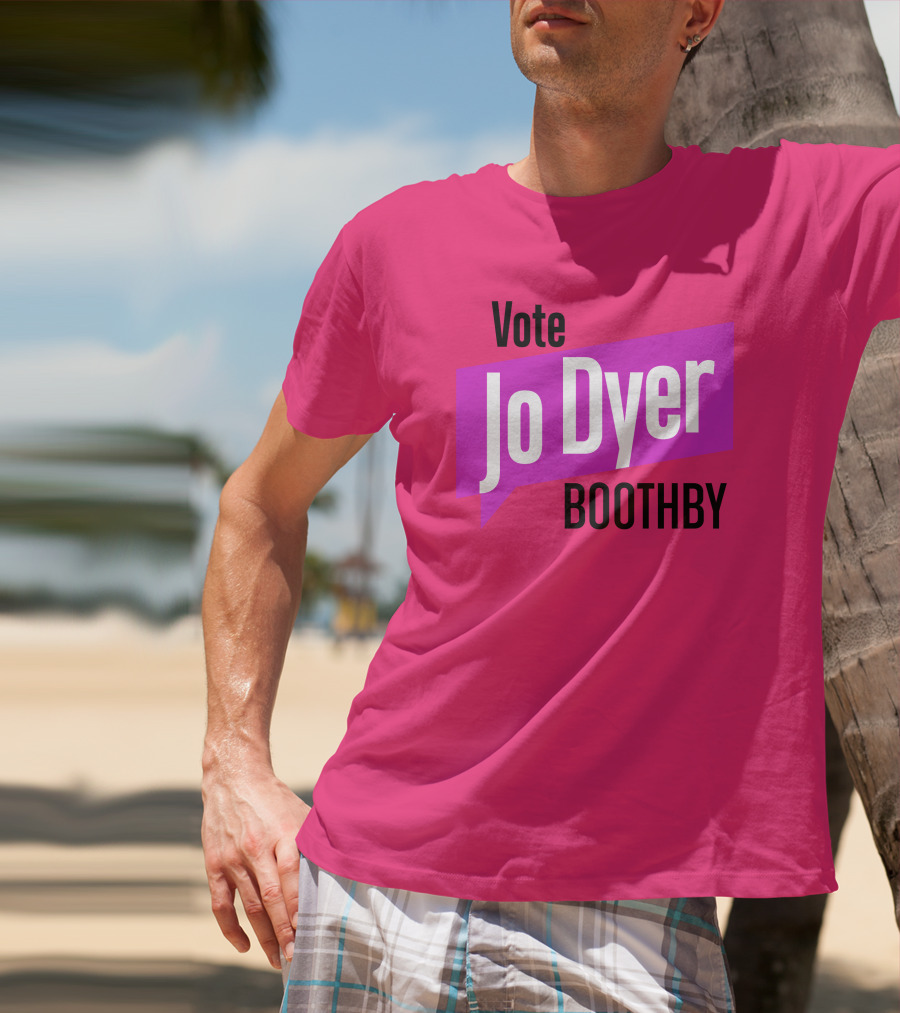 Vote Jo Dyer Boothby Independent Voice T-Shirt