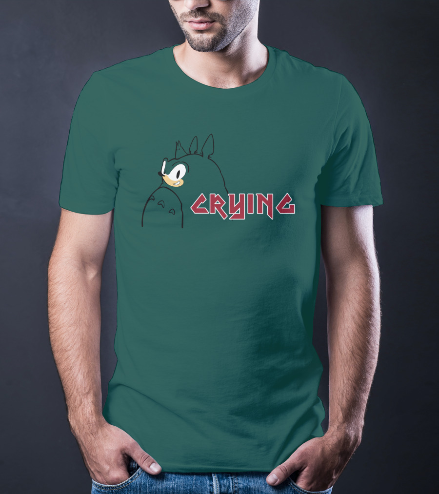 Crying My Neighbor Hedgehog Eddie T-Shirt