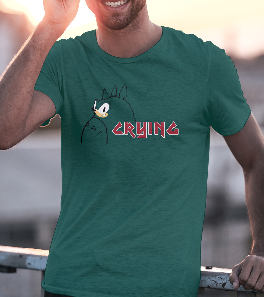 Crying My Neighbor Hedgehog Eddie T-Shirt