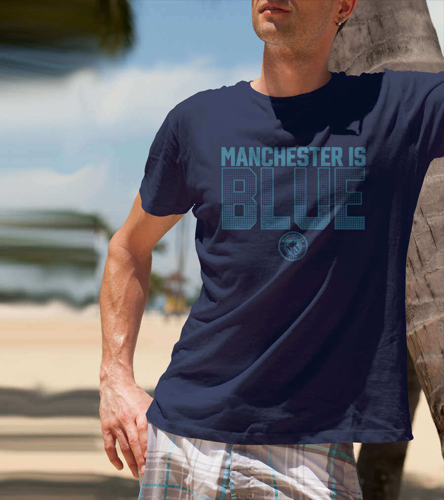 Manchester Is Blue: Manchester City Emblem T-Shirt
