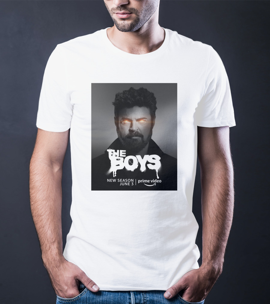 The Boys New Season June 3 Prime Video Superhero Dark T-Shirt