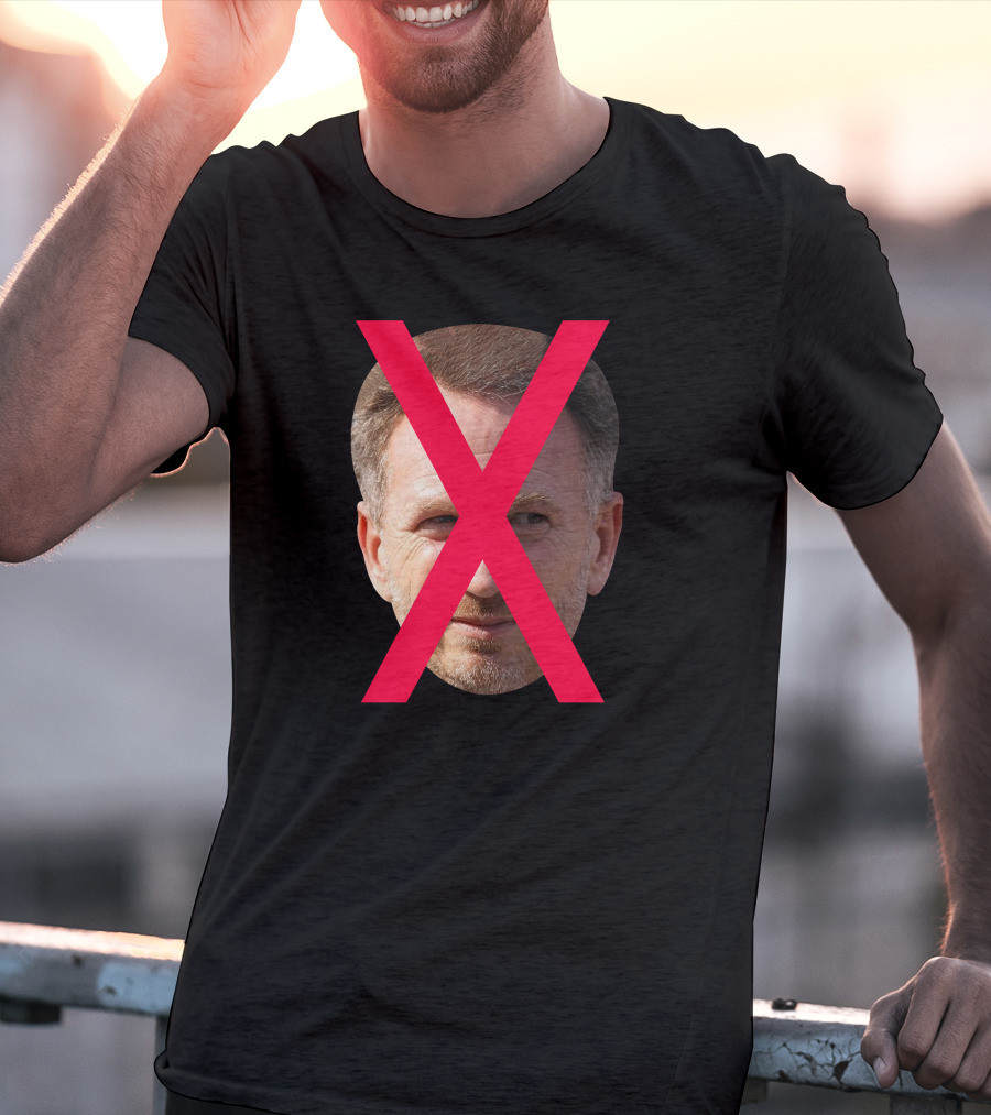 Christian Horner Red X I Just Want Red Bull To Lose T-Shirt