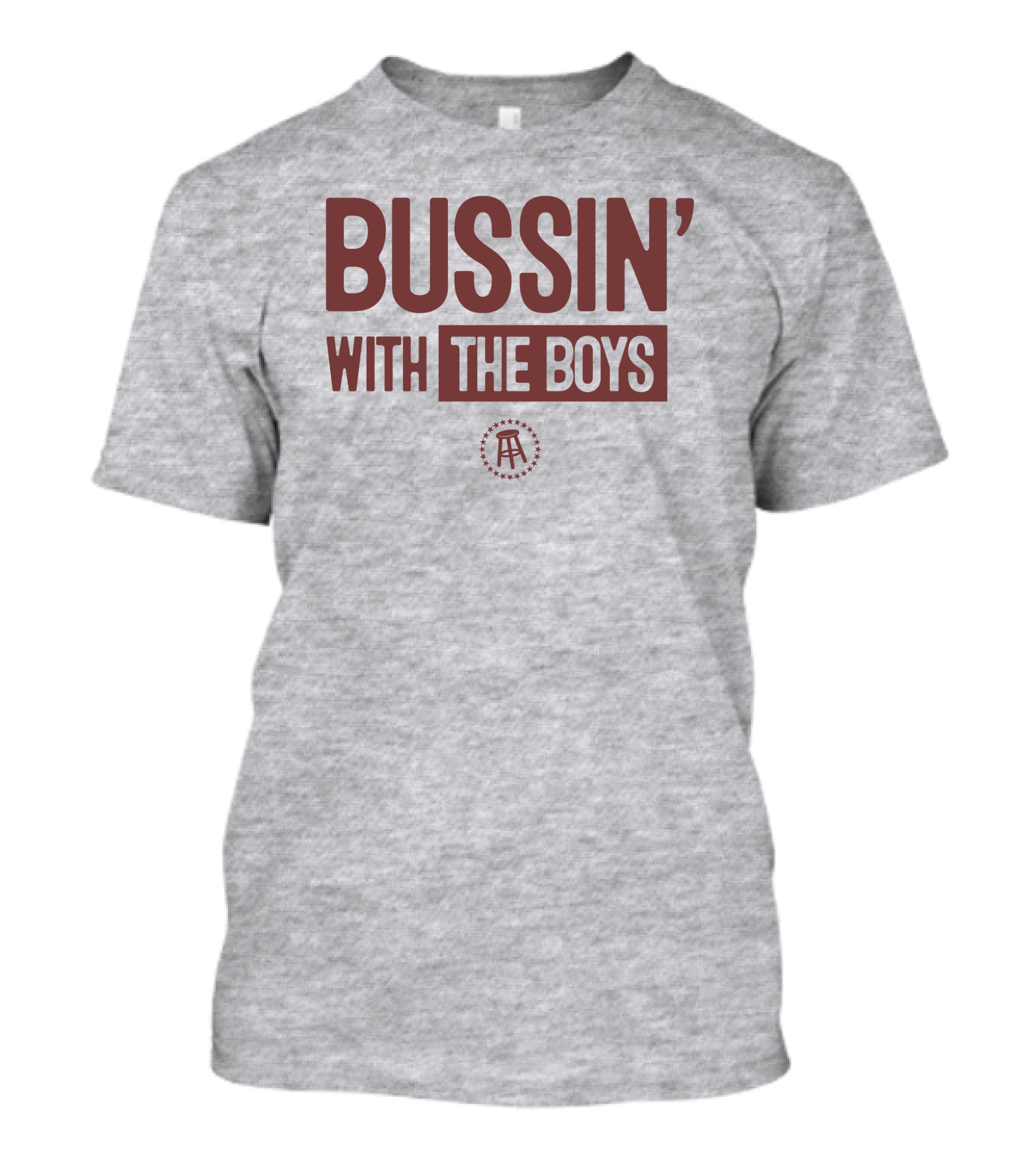 Bussin' With The Boys Red Logo Onesie T-Shirt