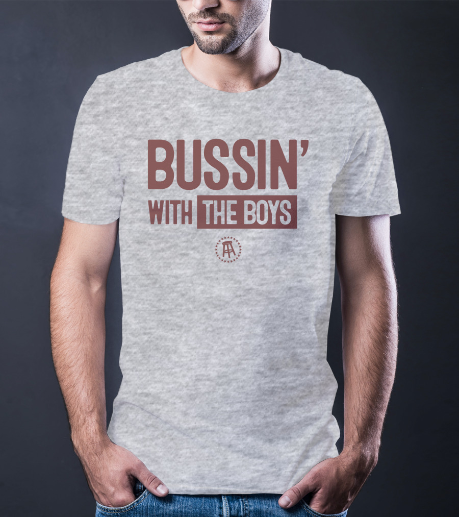 Bussin' With The Boys Red Logo Onesie T-Shirt