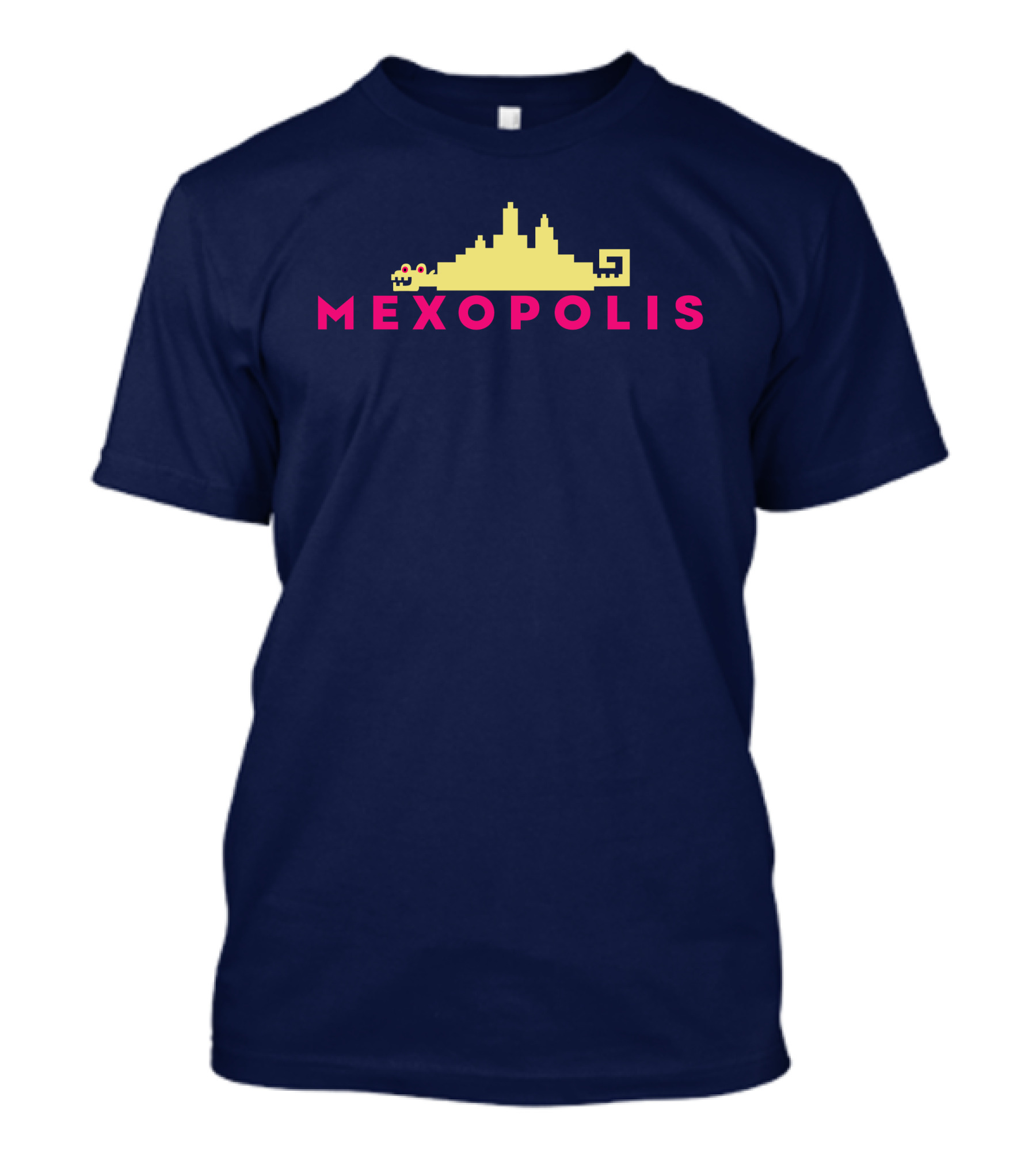 Mexopolis Jorge R. Gutierrez Cityscape Skyline T-Shirt