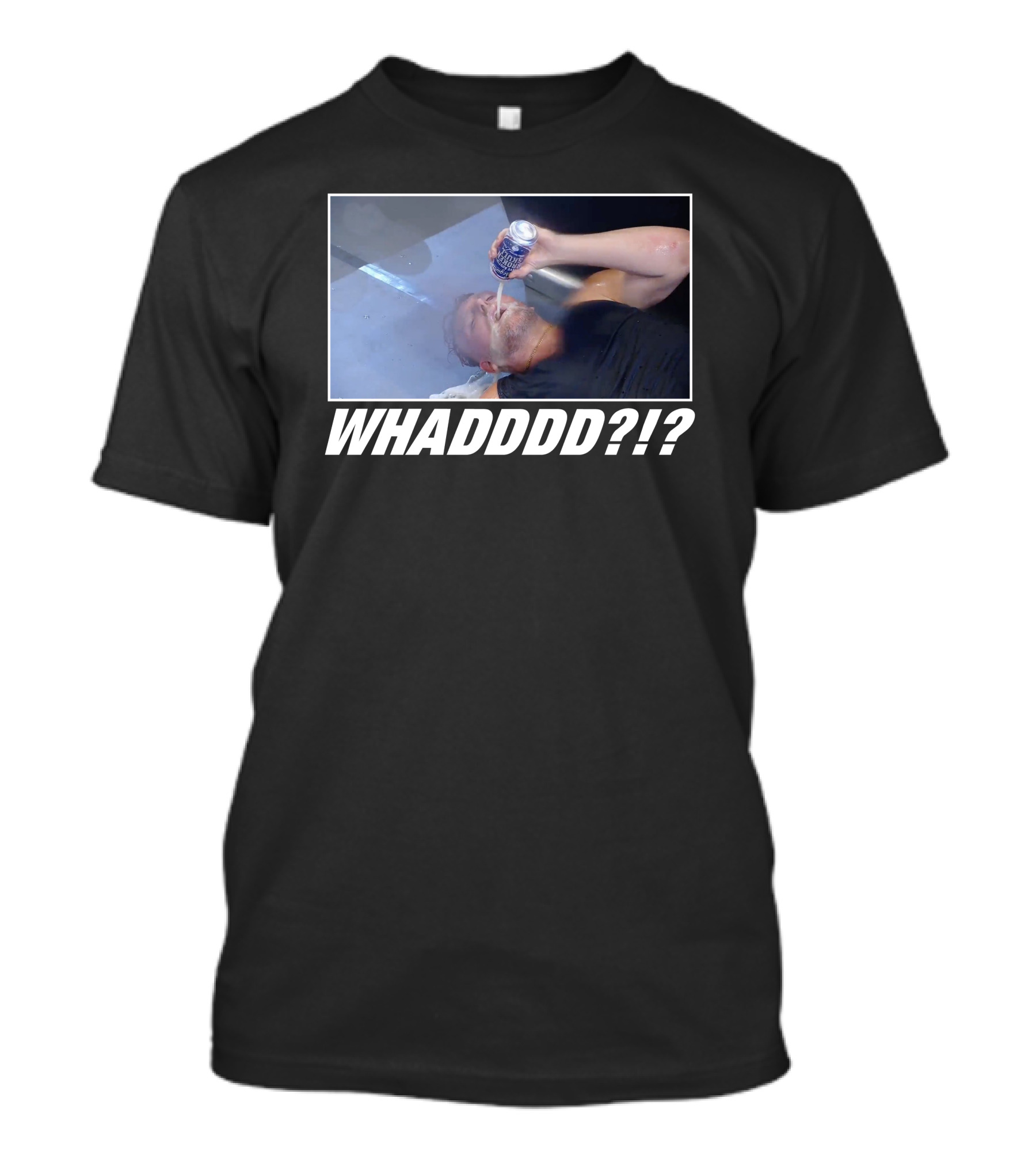 The Pat Mcafee Show Merch WHADDDD?? Whipped Cream Moment T-Shirt