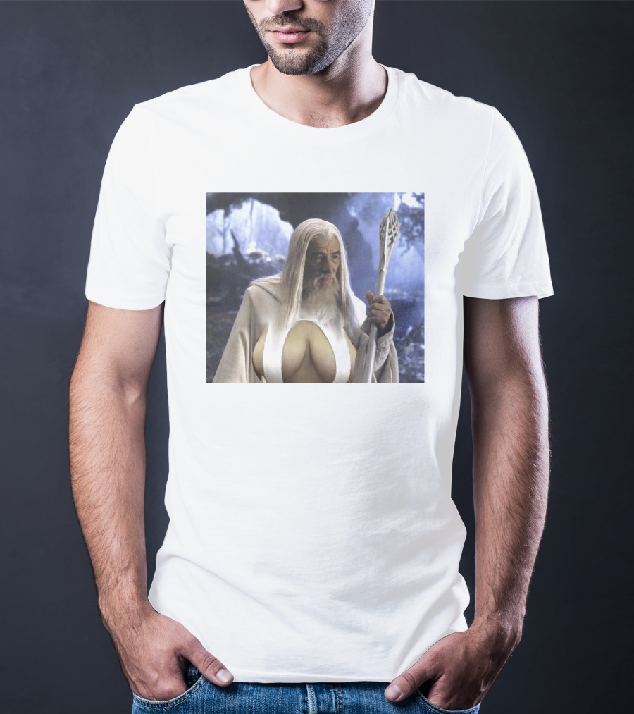 Raw Paw Merch Gandalf's Big Naturals Wizard T-Shirt