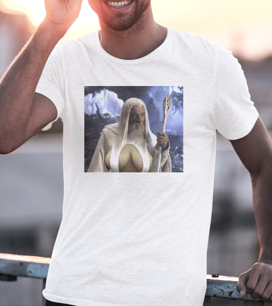 Raw Paw Merch Gandalf's Big Naturals Wizard T-Shirt