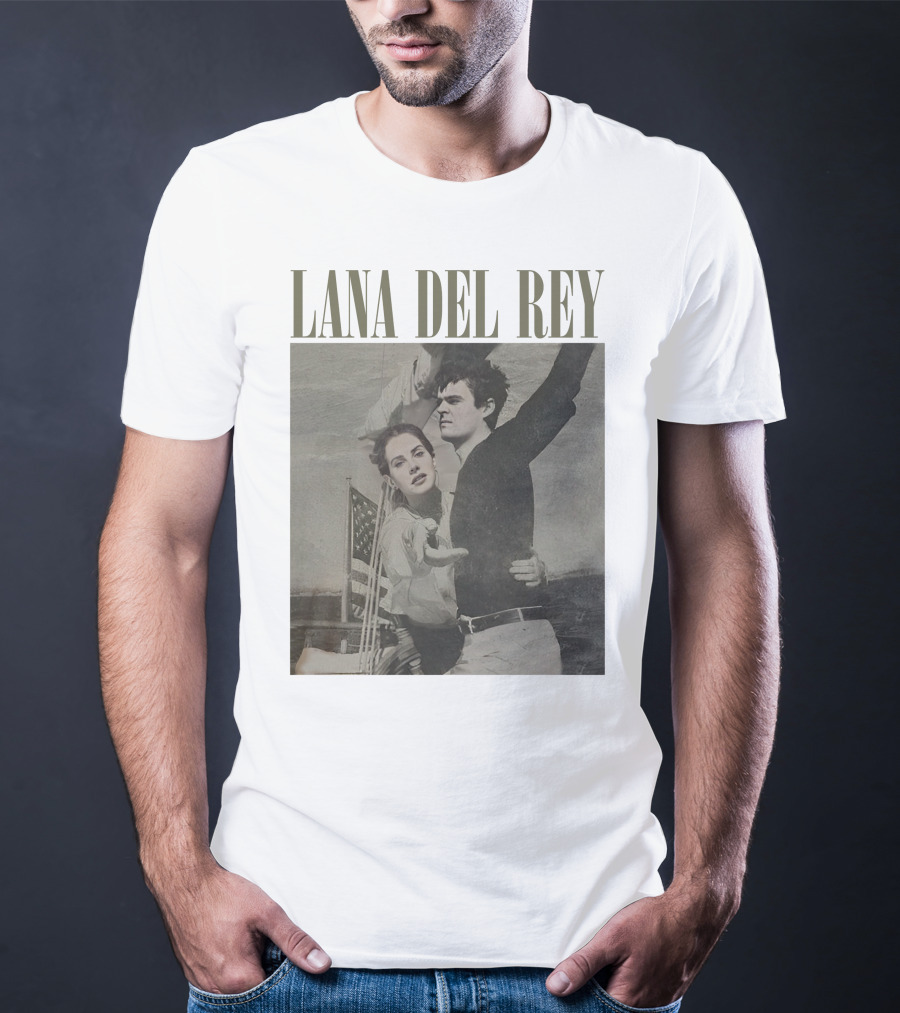 Lana Del Rey Amon Nostalgic Romance Iconography T-Shirt