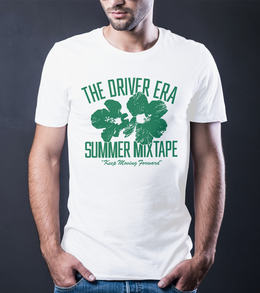 The Driver Era Summer Mixtape Keep Moving Forward Hibiscus T-Shirt