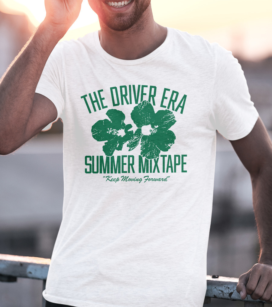 The Driver Era Summer Mixtape Keep Moving Forward Hibiscus T-Shirt