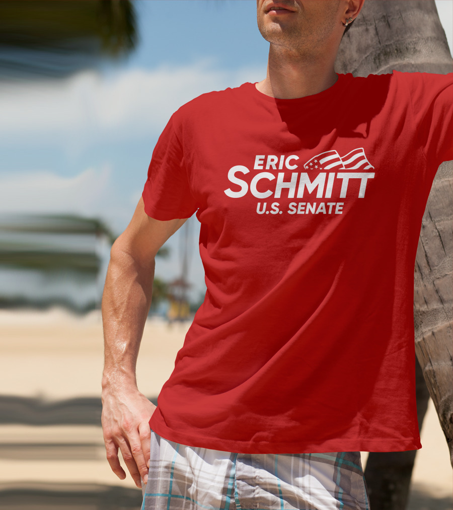Eric Schmitt U.S. Senate Flag T-Shirt