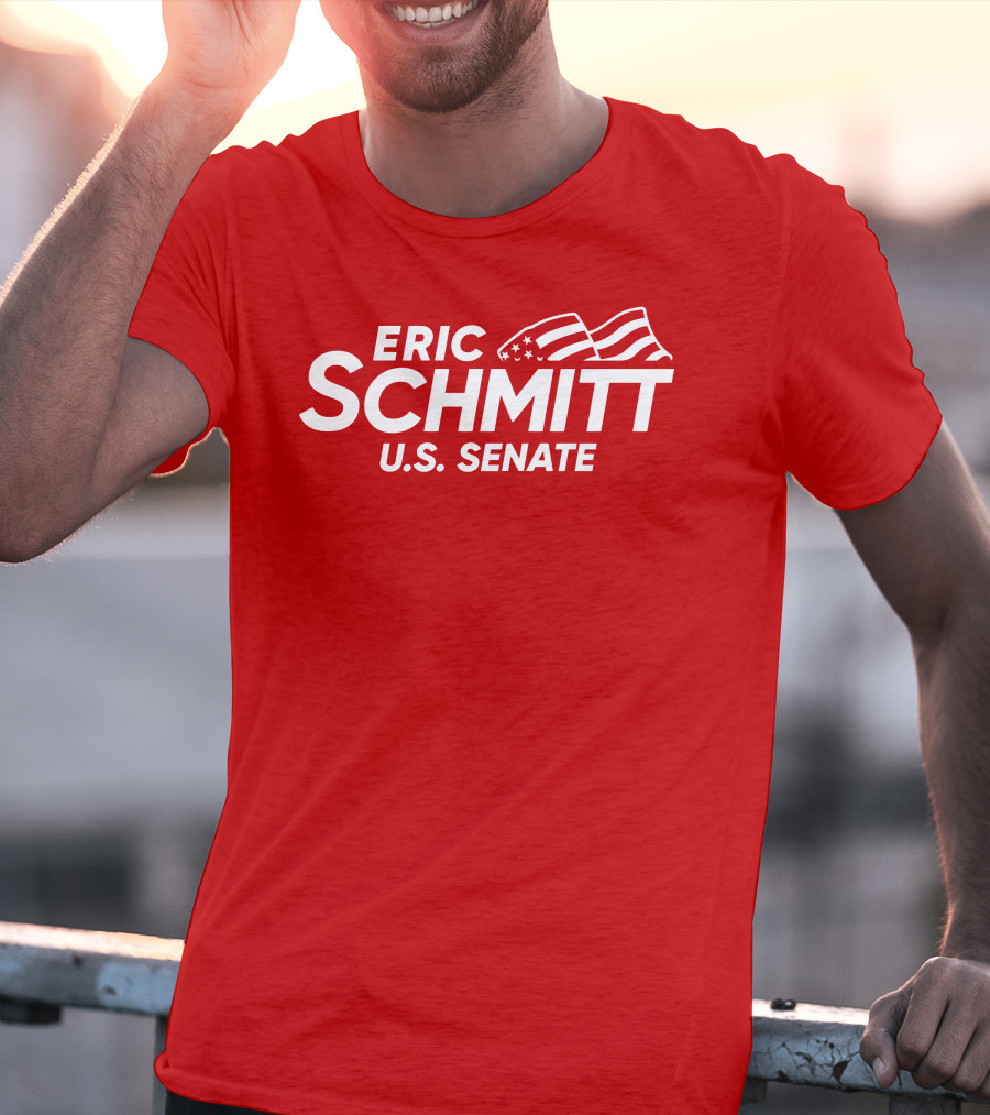Eric Schmitt U.S. Senate Flag T-Shirt