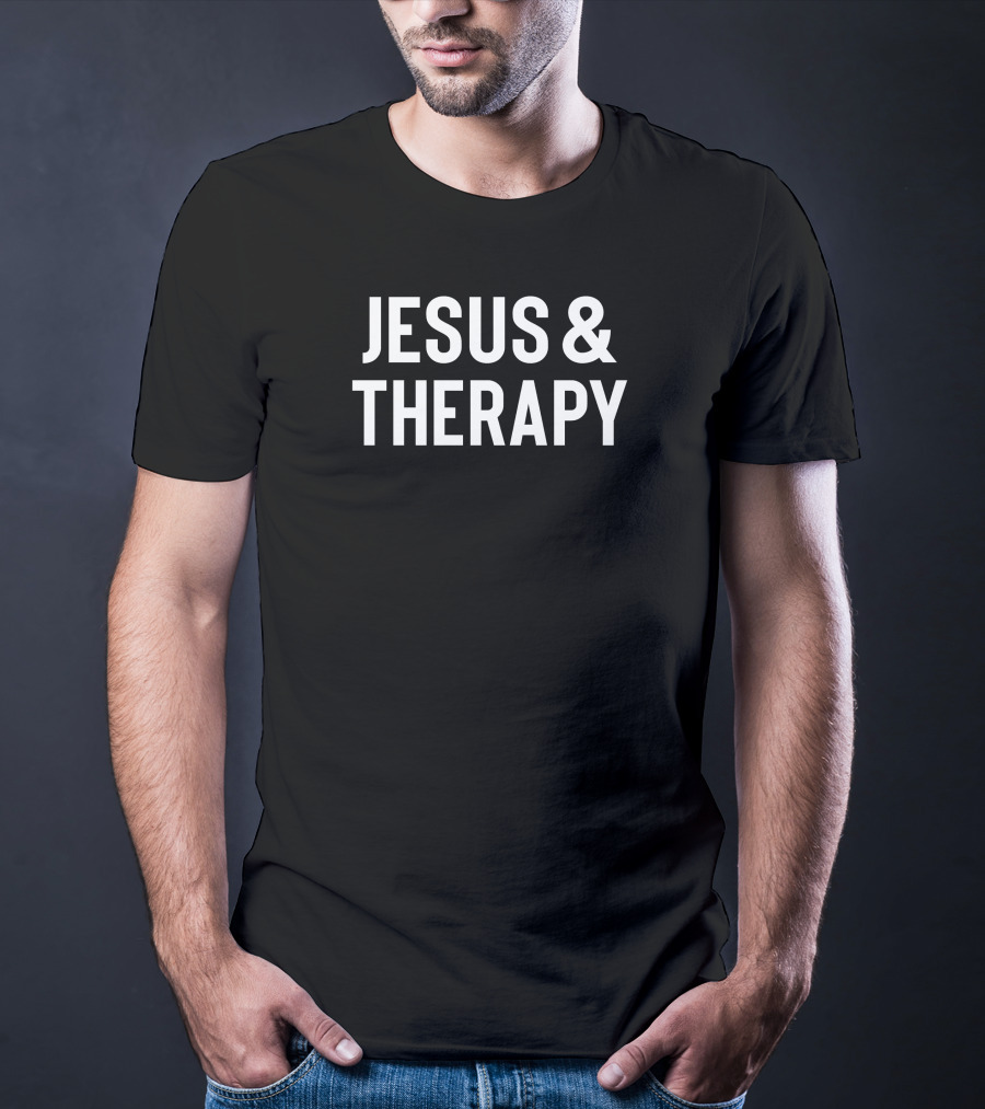 Fiyin Olubiyi Jesus And Therapy T-Shirt