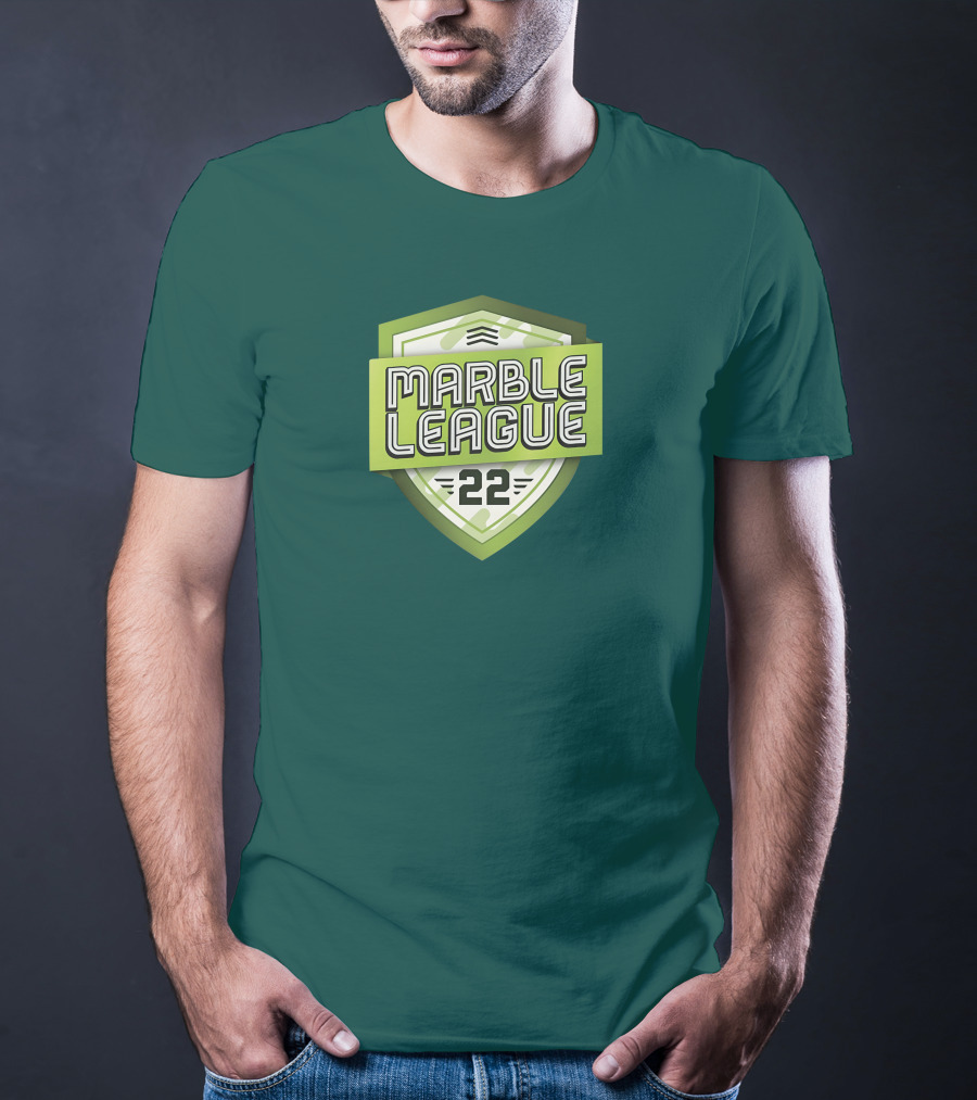 Marble League 22 Jelle's Marble Runs Badge T-Shirt