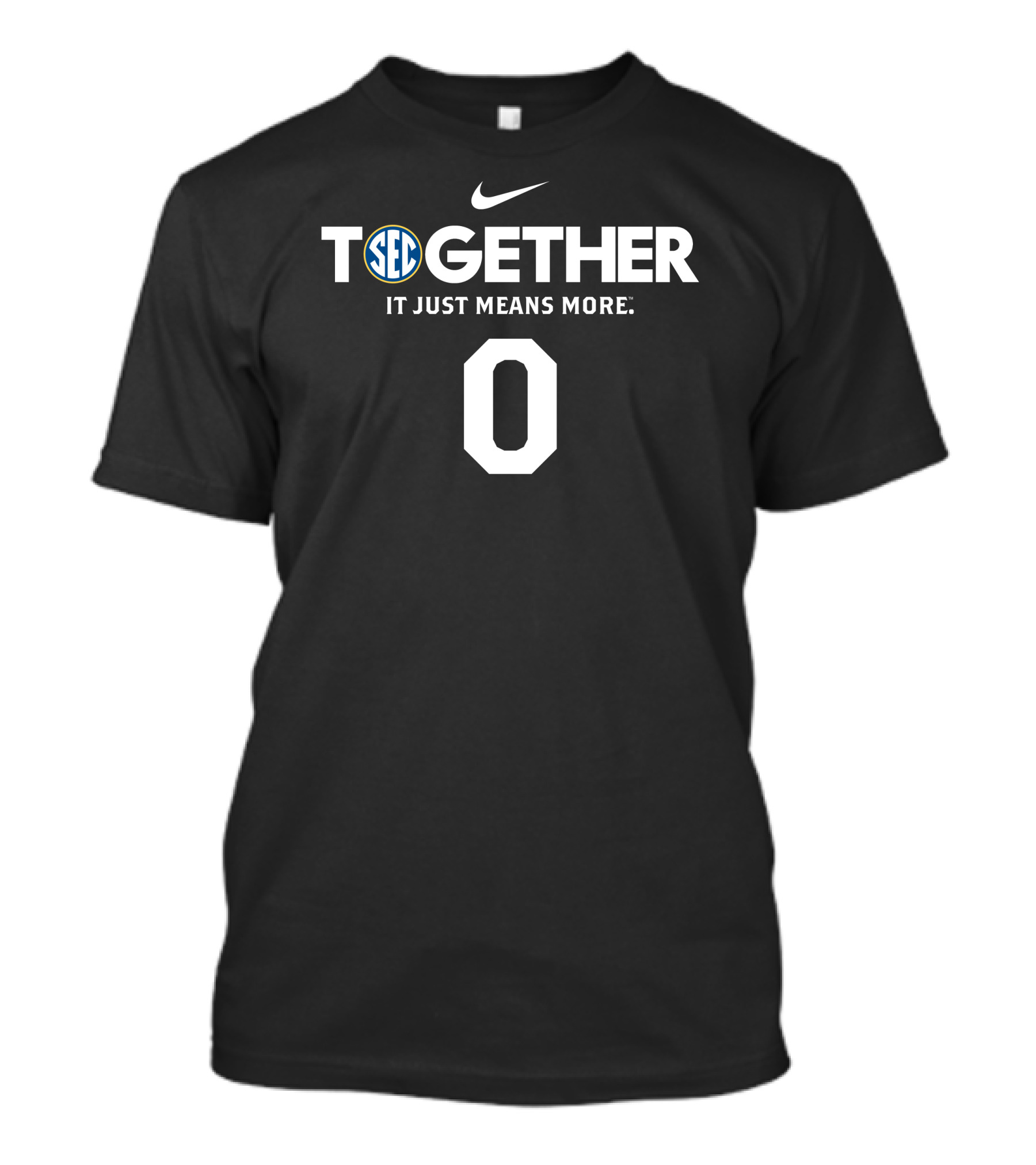 SEC Football Together It Just Means More T-Shirt