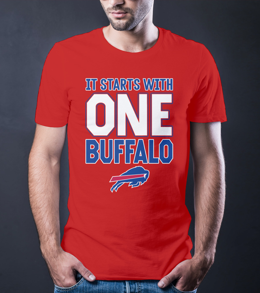 Ken Dorsey It Starts With One Buffalo Bills T-Shirt