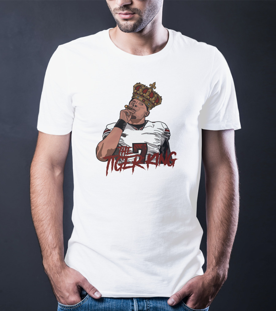 The Tiger King Spencer Rattler Crowned Quarterback T-Shirt