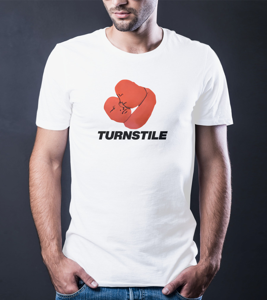 Turnstile Embrace Orange Faces T-Shirt