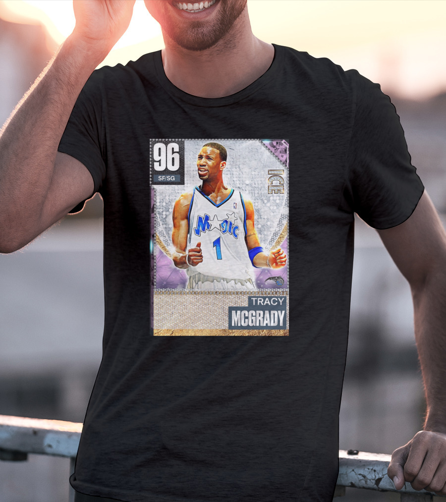 96 Tracy McGrady Magic SF/SG Ice T-Shirt