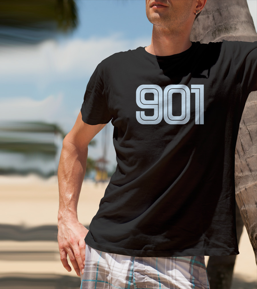 David Roddy 901 Memphis Basketball T-Shirt