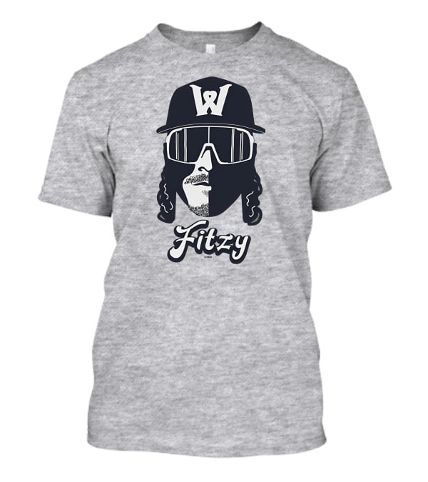 Worcester Red Sox Fitzy '47 Grey Shadow Face W T-Shirt