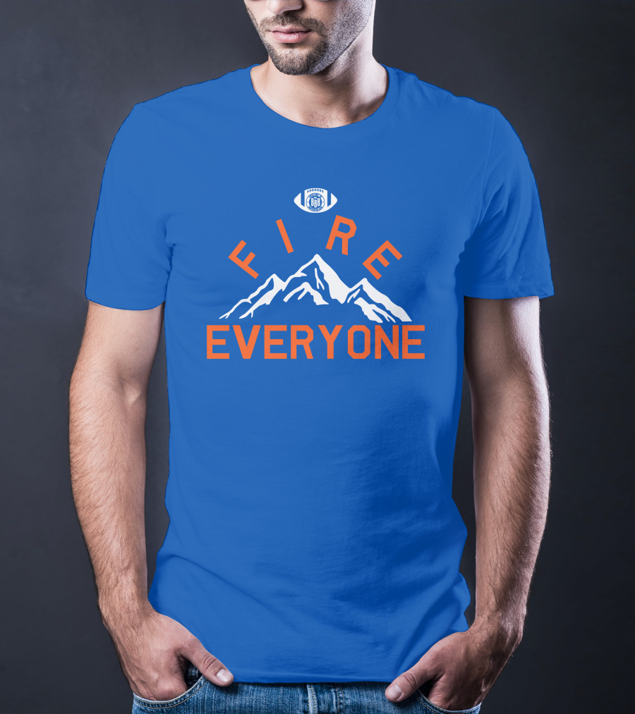 Triple B Everyone Fire Football Mountain T-Shirt