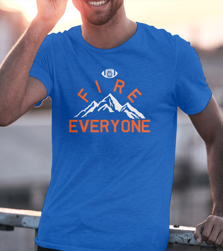 Triple B Everyone Fire Football Mountain T-Shirt