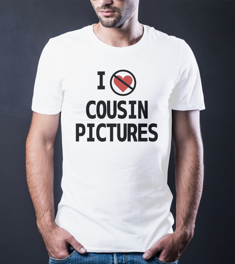 I Heart Slash Cousin Pictures T-Shirt