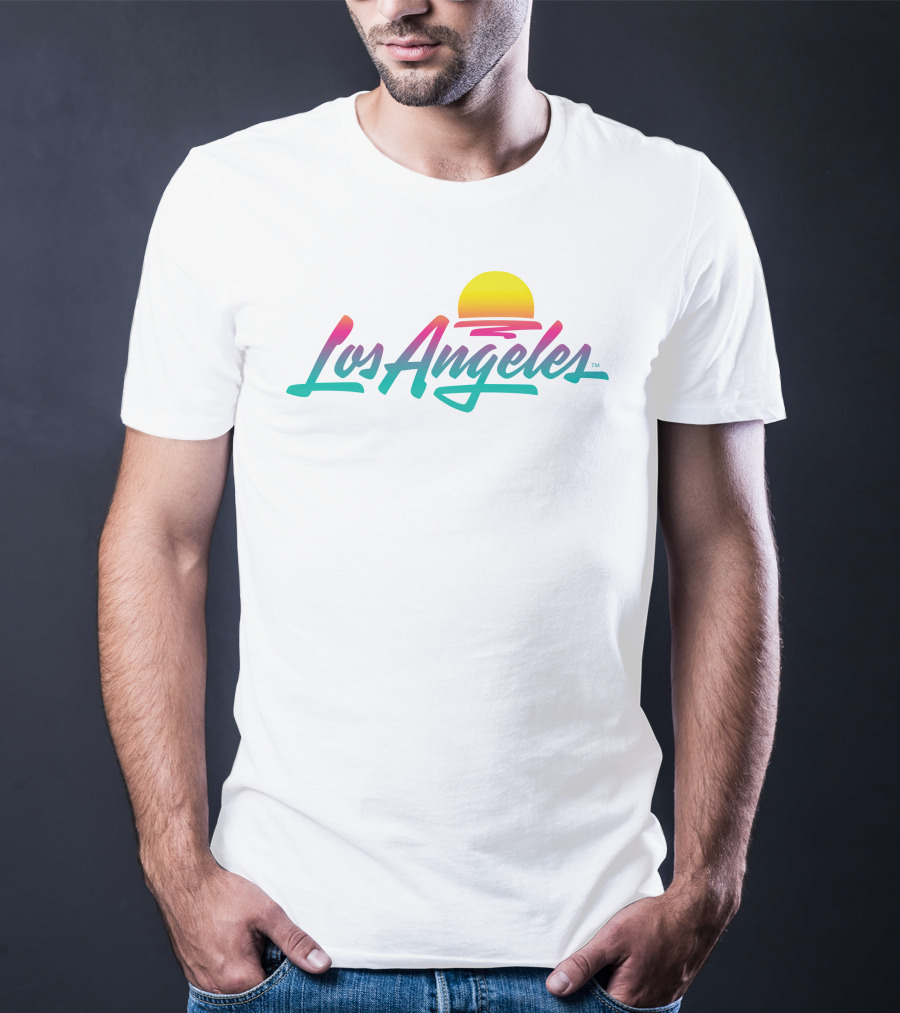 Los Angeles Shepard Fairey House Industries Sunset T-Shirt