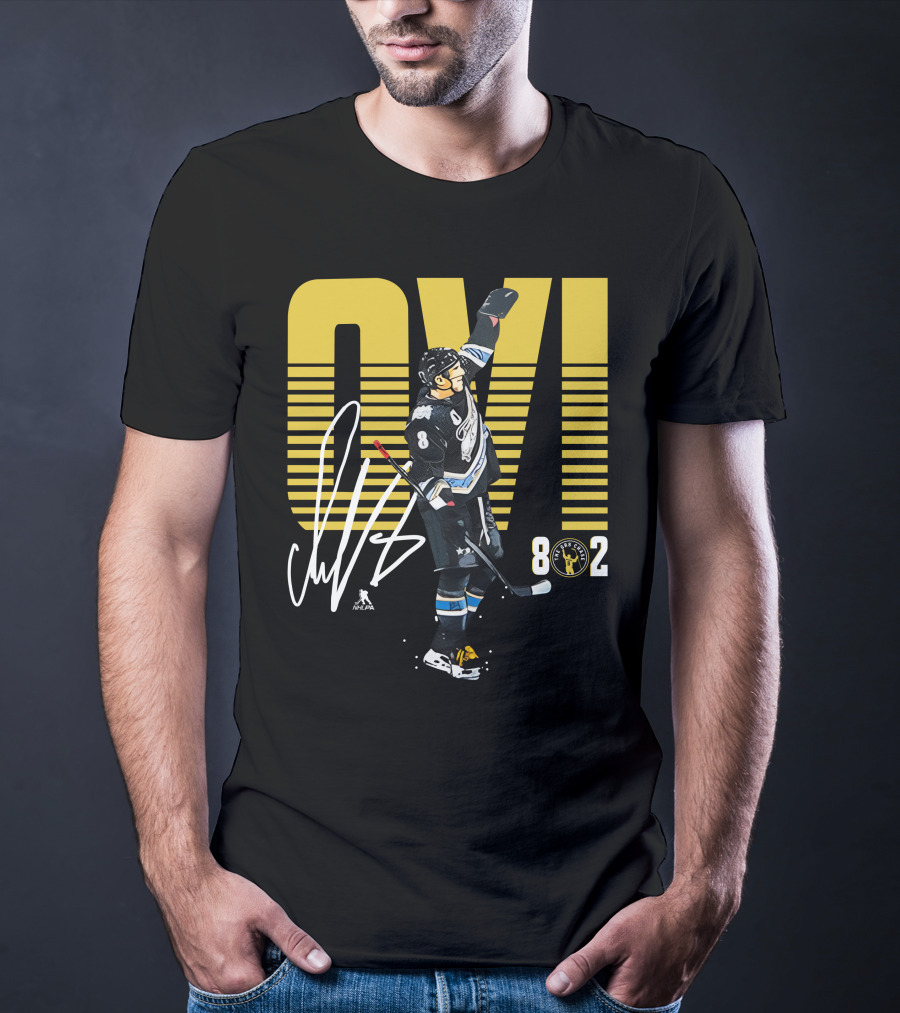 Nicklas Backstrom Ovi GR802 Alexander Ovechkin Hockey 8 802 Signature T-Shirt