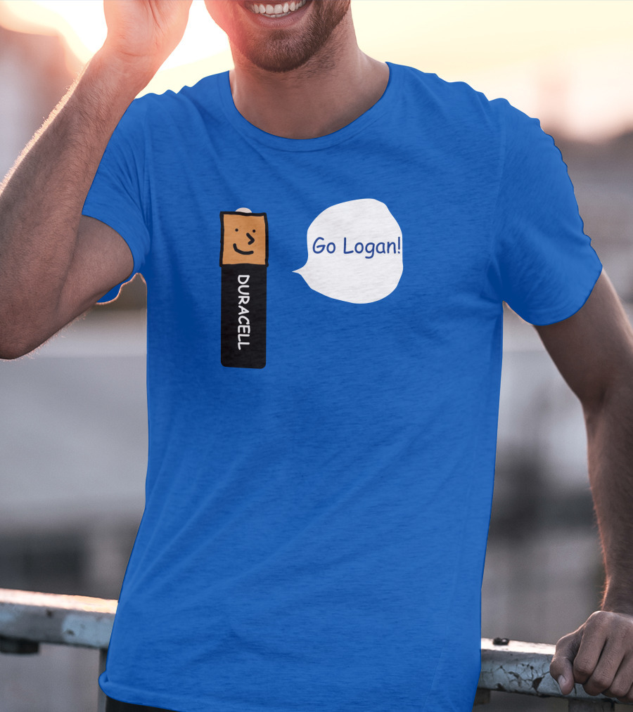 Duracell Battery Go Logan Encouragement T-Shirt