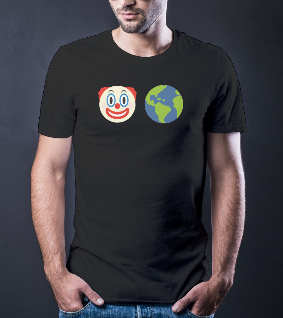 Thomas Massie Clown Earth Emoji Honk Honk World T-Shirt