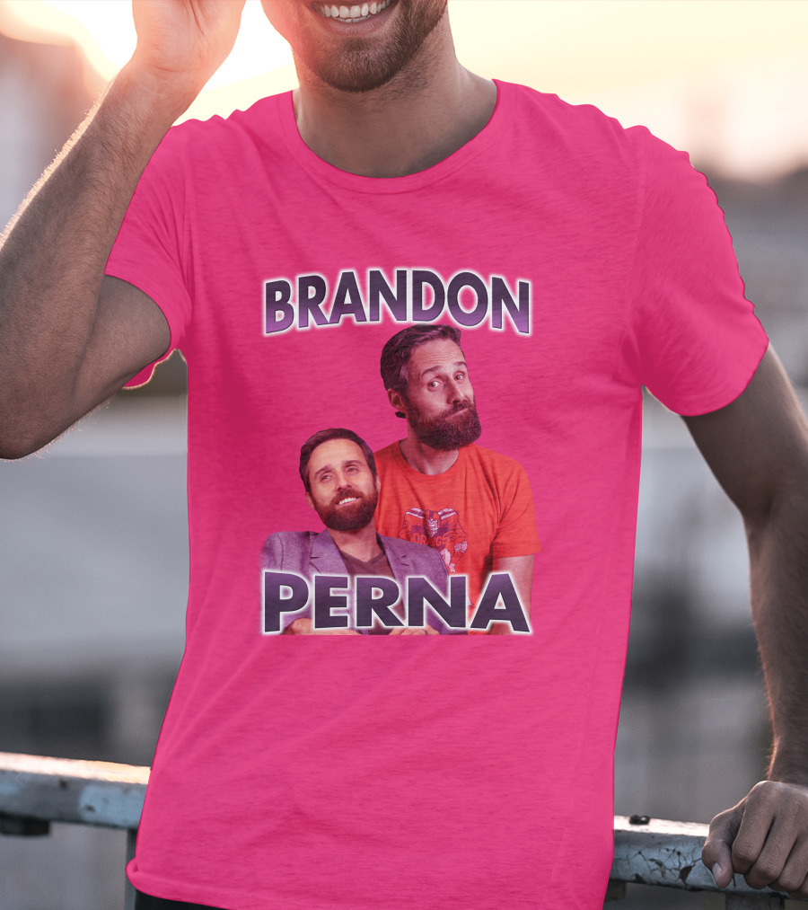 Brandon Perna Sports Humor Icon Duo T-Shirt