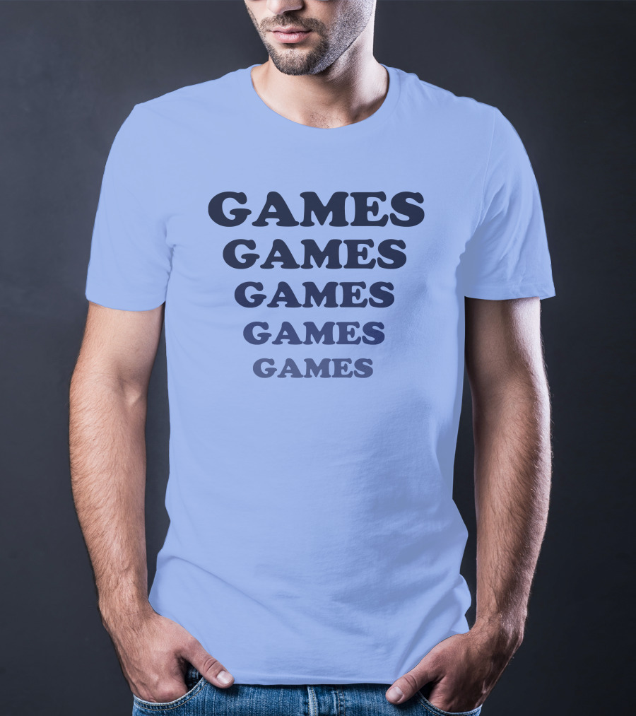 Letterboxd Games Games Games Games Games T-Shirt