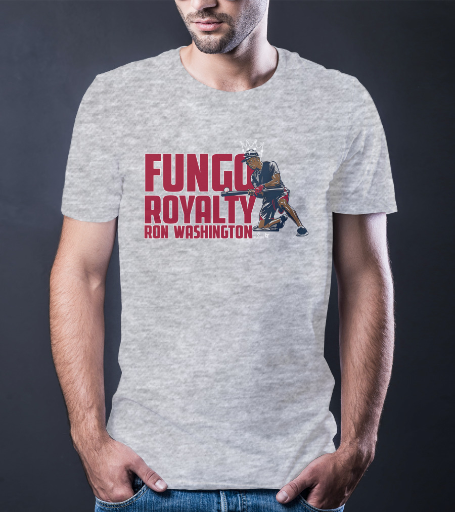 Fungo Royalty Ron Washington Baseball King T-Shirt