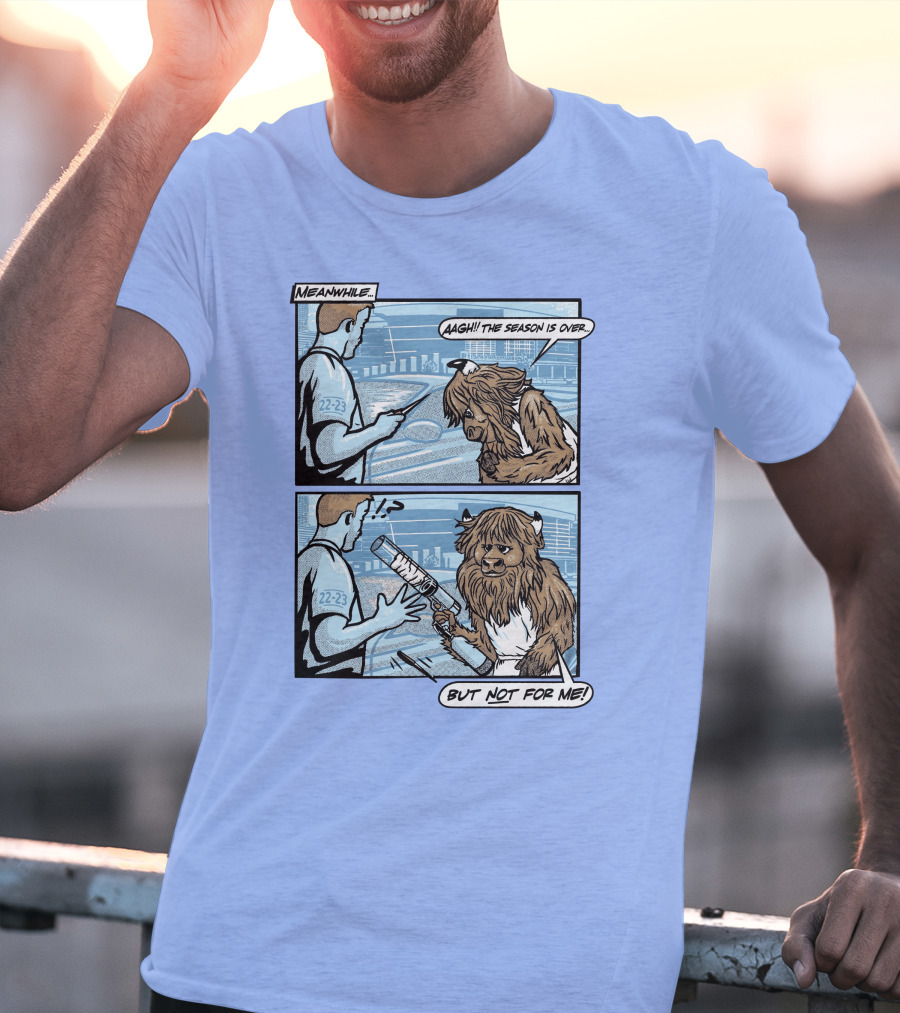 Down To Dunk Meanwhile Aagh The Season Is Over But Not For Me 22-23 T-Shirt