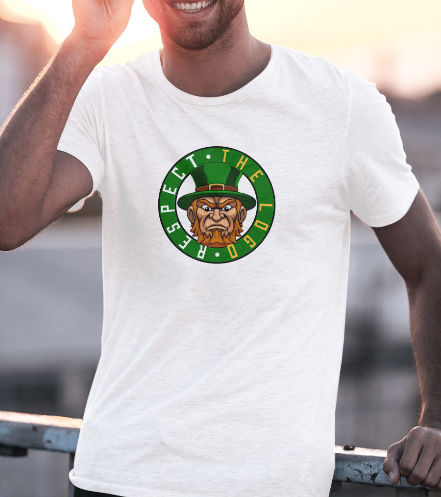 Glen Davis Respect The Logo Celtic Leprechaun T-Shirt