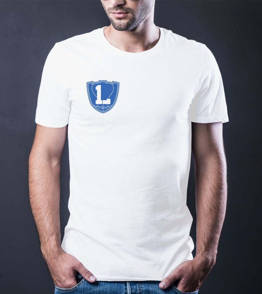 One Last L 3.5.22 Blue Shield Emblem T-Shirt