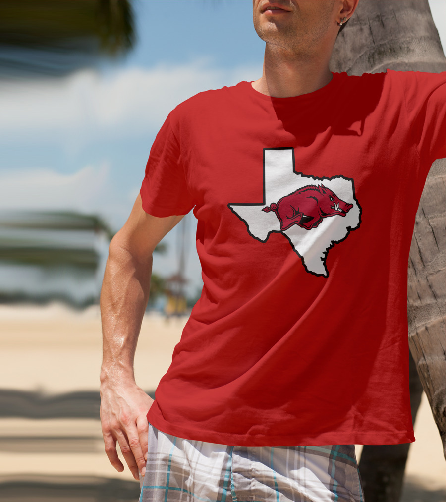 Texas Strong Hog In State T-Shirt