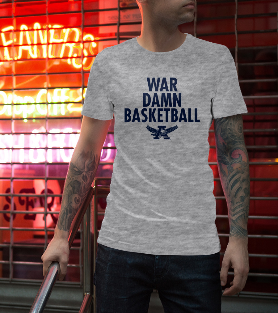 War Damn Basketball Auburn Eagles T-Shirt