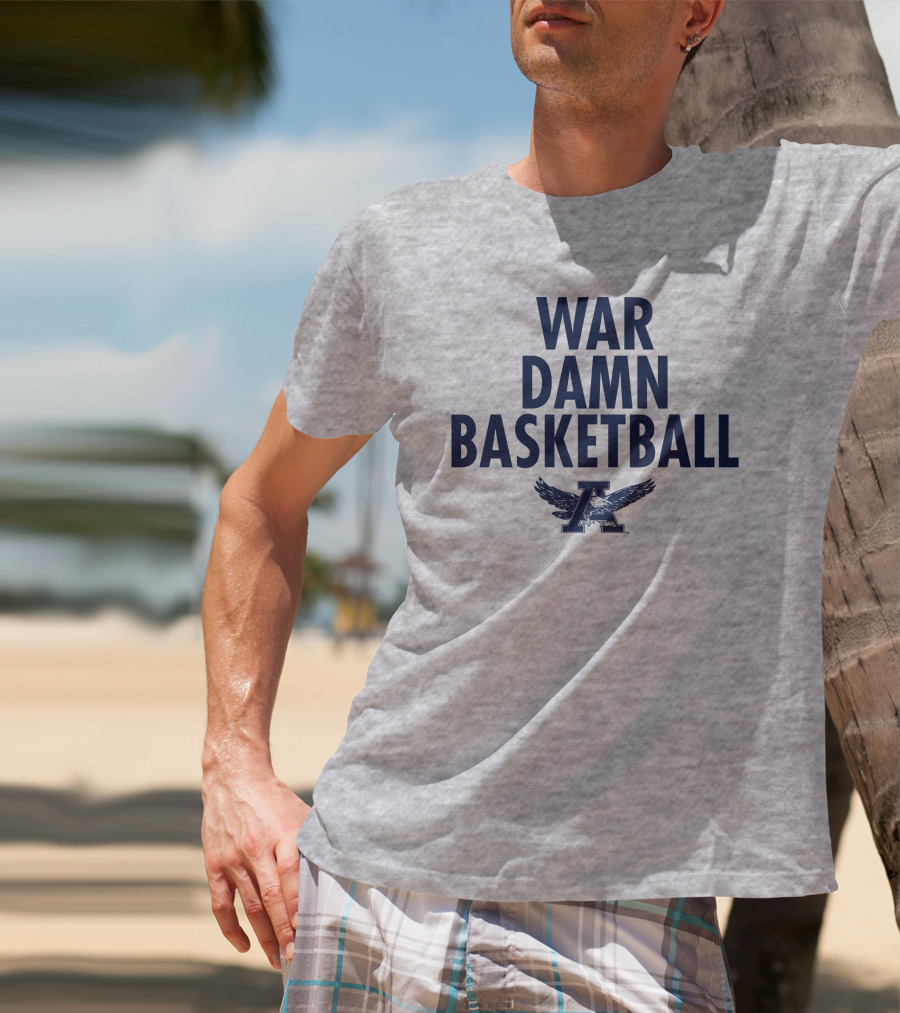 Auburn War Damn Basketball Eagle T-Shirt