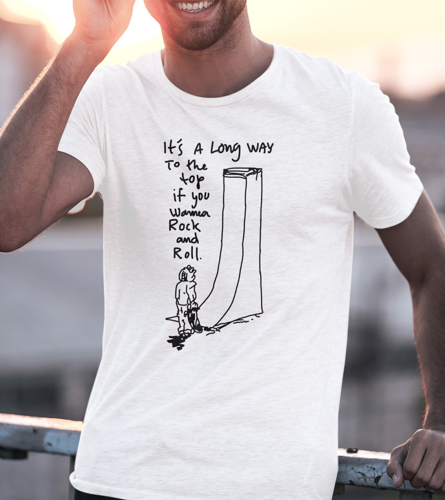 Manuela Polar Skate Co It's A Long Way To The Top Rock'n'roll T-Shirt