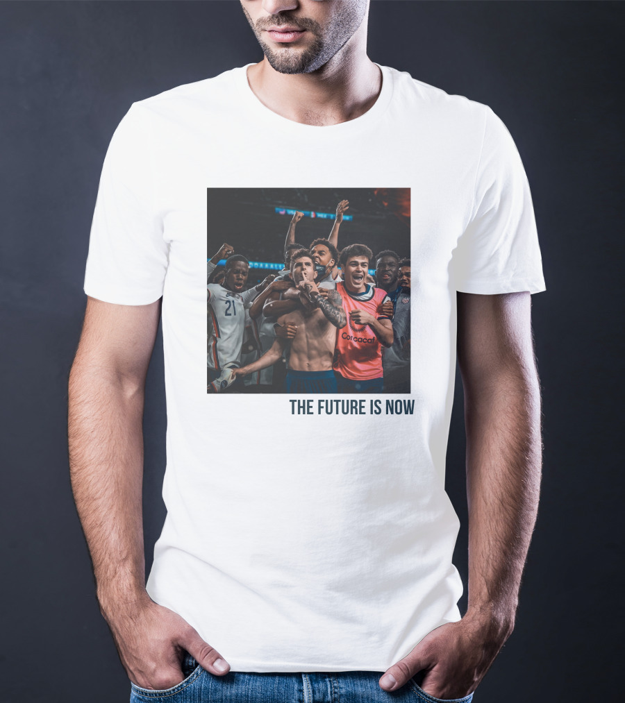 The Future Is Now USA Soccer CONCACAF Celebratory Moment T-Shirt