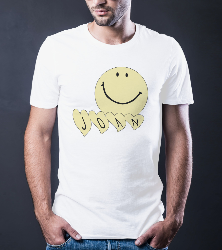 Happyhead Smiley Face Joan Love Hearts T-Shirt