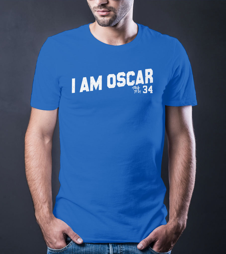 Kentucky Branded I Am Oscar 34 Royal T-Shirt