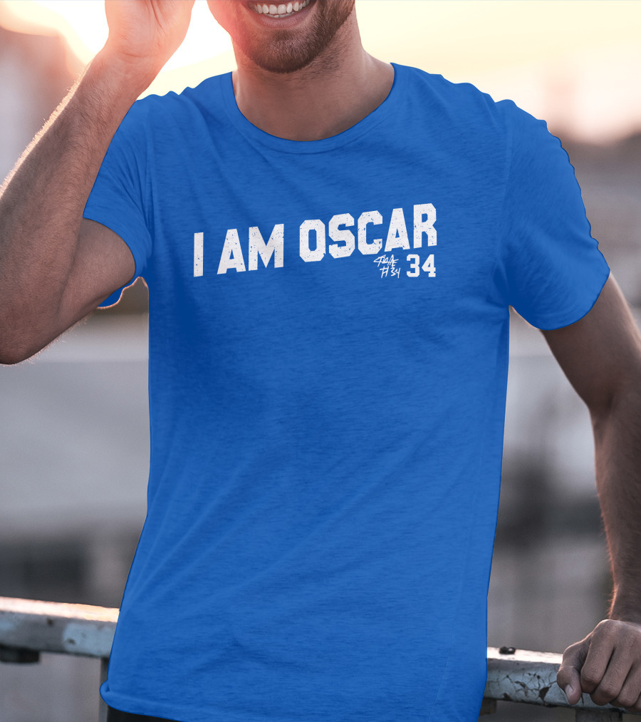 Kentucky Branded I Am Oscar 34 Royal T-Shirt